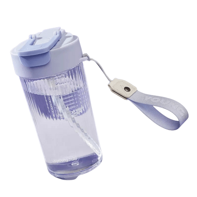 Baro double-drinking cup large capacity straw cup ice bar cup high  temperature tritan tea cup plum sandwich 1200ml 