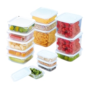 Food preservation box with multiple uses of food grade materials 15 pieces