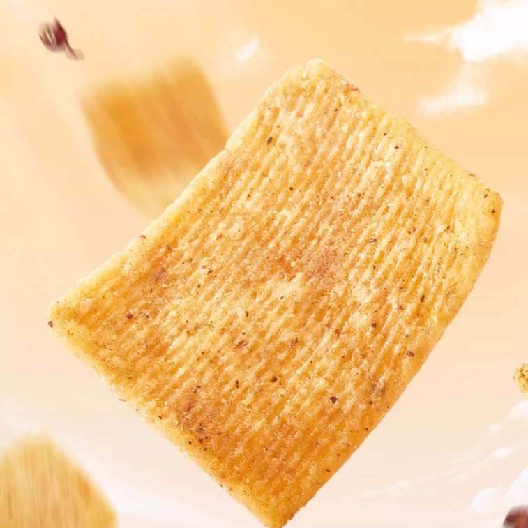 比比赞 【焦香酥脆】 黑松露花椒锅巴128g 【解馋零食】 5