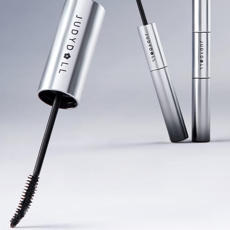 JUDYDOLL橘朵 濃密纖翹雙頭睫毛膏 睫毛打底+睫毛膏+睫毛雨衣多效 12h持久不塌不暈妝防水 #01 黑色款【細短睫推薦】 5