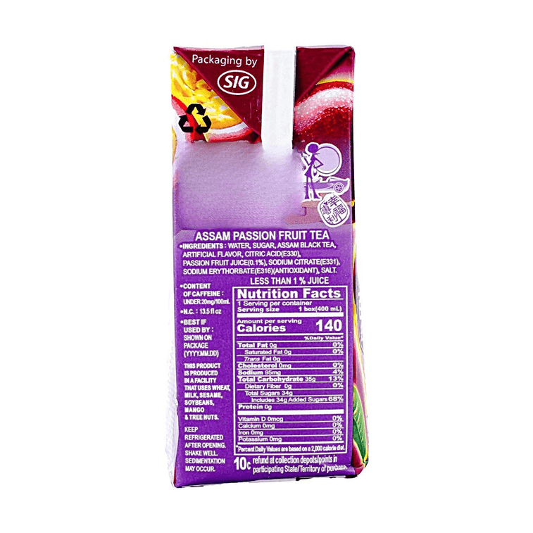 Passion Fruit Tea 13.5 fl oz【Tropical Passion Fruit Sweet and Sour Strike】 6