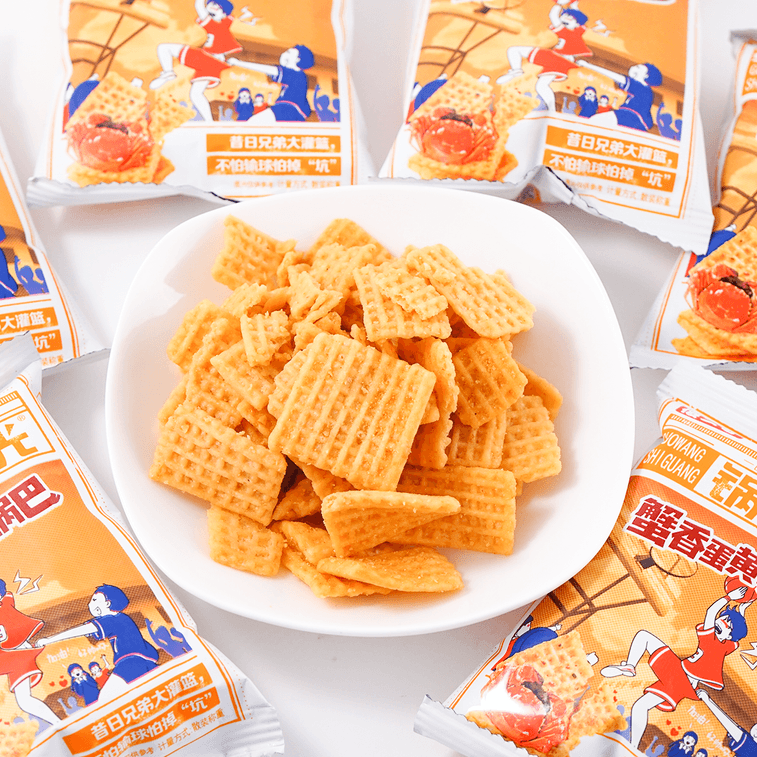 クラッカー カニ味・卵黄味 6