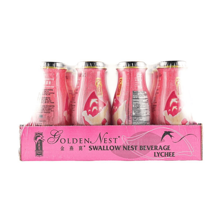 GOLDEN NEST 金燕窝优质燕窝饮 12瓶入 #荔枝味 100%纯天然正品燕窝 0防腐剂0蔗糖 6