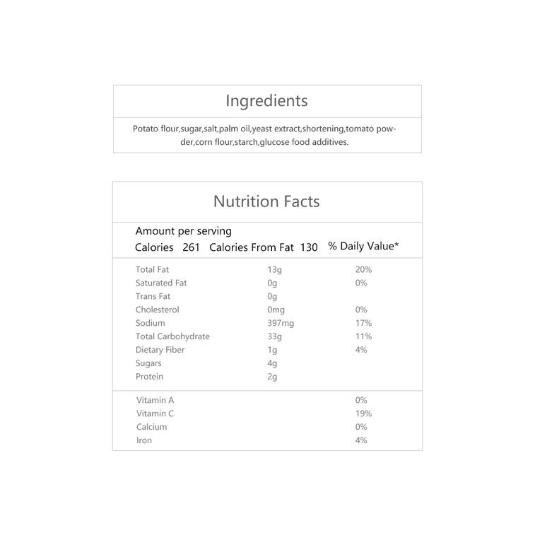 Baked Potato Chips Tomato, 3.67 oz 13