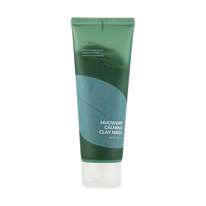 Mugwort Calming Clay Mask, 3.38 fl.oz. - Clears Blackheads/Whiteheads · Minimizes Pores【NCT-Na Jaemin‘s PICK】