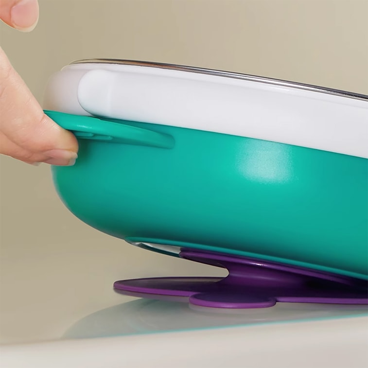  어린이 물 주입 단열 식사 트레이, 블루 3