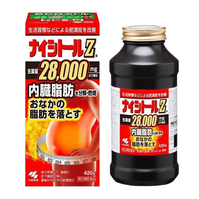 日本製 KOBAYASHI 小林製薬 脂肪燃焼ボディスカルプティングタブレット 420錠