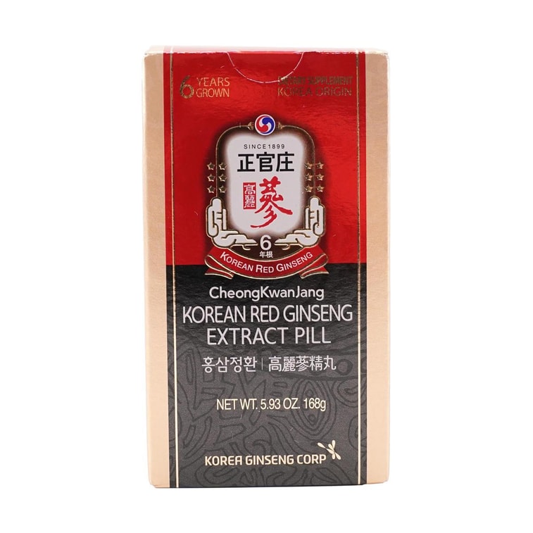 商品详情 - 韩国JUNGKWANJANG正官庄 高丽参精丸 六年根红参精丸 168g 5粒/日 红参人参皂苷温和保健免疫调节 抗疲劳 - image4