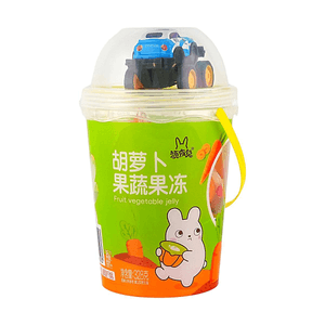 Fruit Vegetable Jelly Cup with Toy Car, 11.57 oz