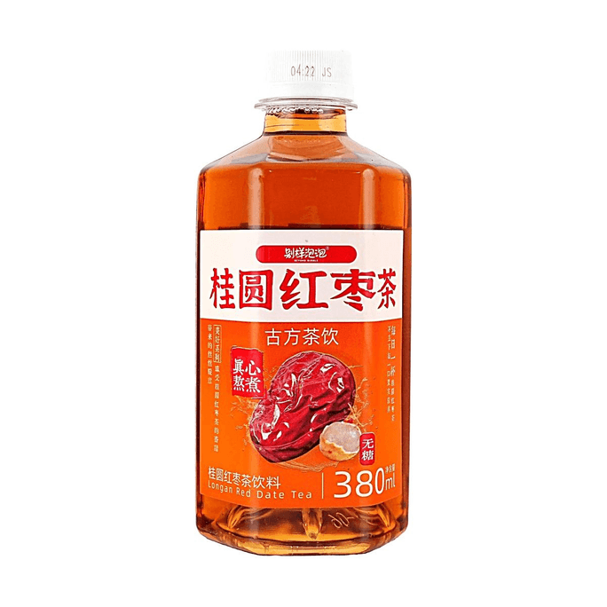 Longan Red Date Tea 12.85 fl oz【0 Sucrose 0 Fat 0 Calories】