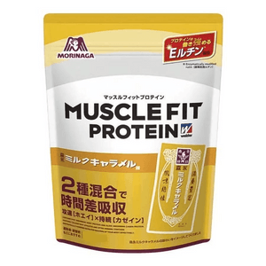 Morinaga Seika Muscle Fit Protein Milk Caramel Flavor [340g]