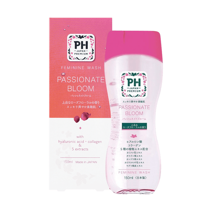 pH Balancing Feminine Wash Passionate Bloom 150ml