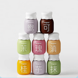 MikooLab 味觉烙印 冷萃轻乳茶 8罐 抺+桂+芋+滇+茉+可+鸯+瑰 200g