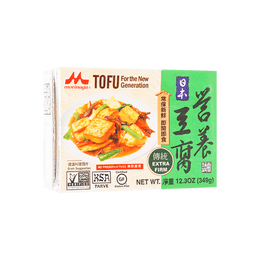 日本MORINAGA 森永 無防腐劑營養傳統老豆腐 349g