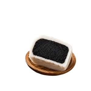 Black Sesame Snow‑Skin Rice Mooncake, Sugar‑Friendly Pastry Snack, 50g*5 Pcs