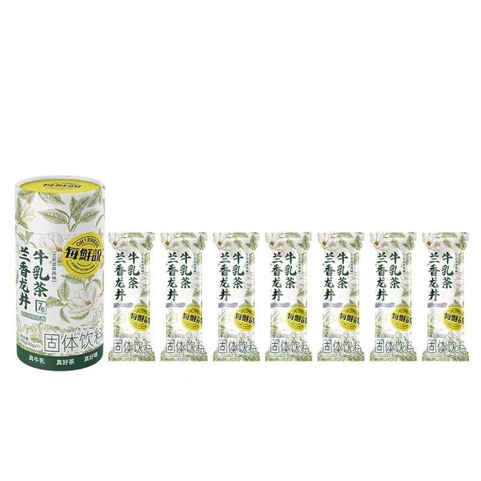 Lanxiang Longjing Milk Tea 210g*1 Can