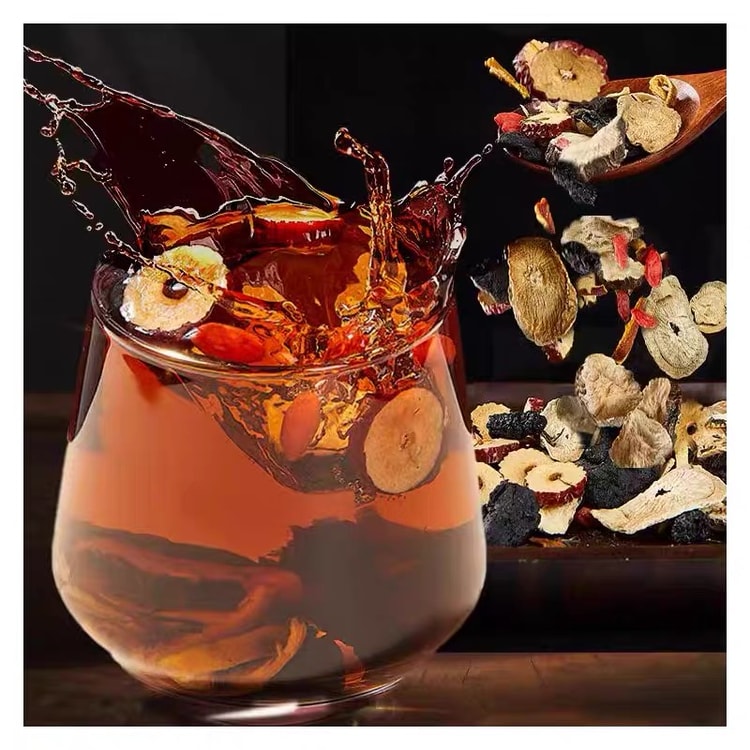 Ginseng Five Treasure Tea Ginseng Red Date Chinese Herbal tea, Kidney Cleanse Detox tea for Men & Women (2 Pack(60 pcs