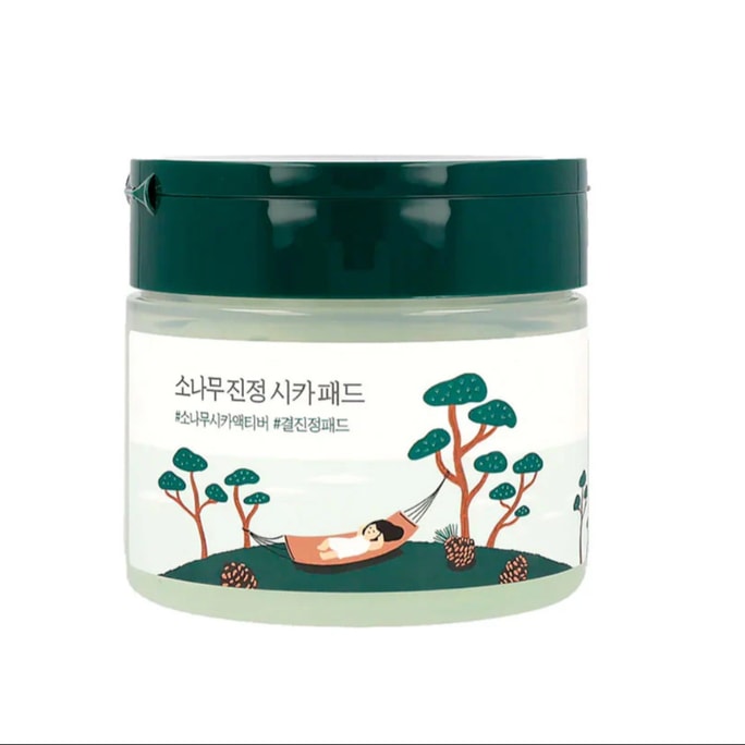 韩国 ROUND LAB 柔恩莱 松树精华舒缓棉片 50片
