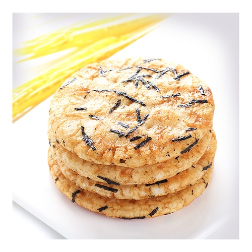 WANT WANT Japanese Seaweed Rice Cracker Family Size 450g
