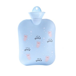 Hot Water Bottle Pig Blue