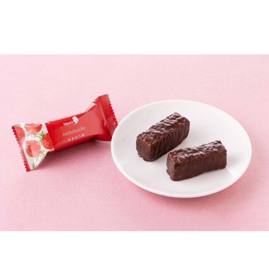 日本 玛丽巧克力 MARY'S Chocolate 期间限定 草莓巧克力千层酥 10个入