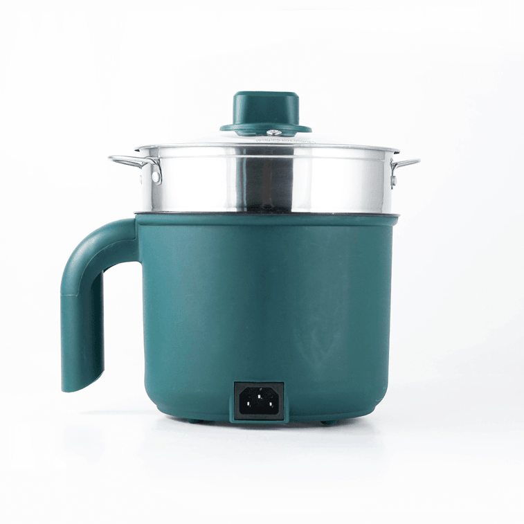 [Combo] Tangle Creamy Mushroom Pasta Multi , 3.7 oz *4 Bags + Multifunction Steam & Cooking Pot 18cm Colors May Vary 18