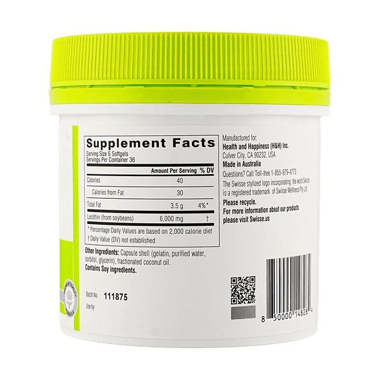 Ultiboost Lecithin, 180 Softgels - Liver Health | Fat Metabolism | Heart-Brain Vitality + Skin Nourishment 3