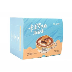 To The Wild, Sea Salt Caramel Coffee Creamer 120g*1 箱, 個別小袋入りシーソルトハニカムキャンディパック