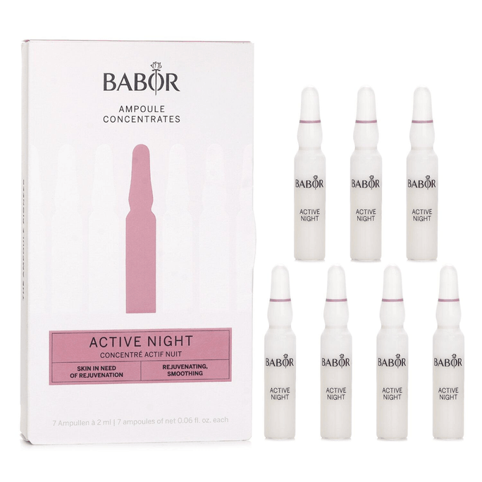 【香港直送】 ドイツ Babor ボルフィリン美容液 (ナイトエナジーセラム) 7x 2ml