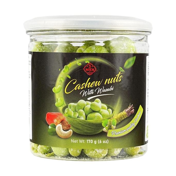 Cashew Nut Wasabi Flavor, 6 oz