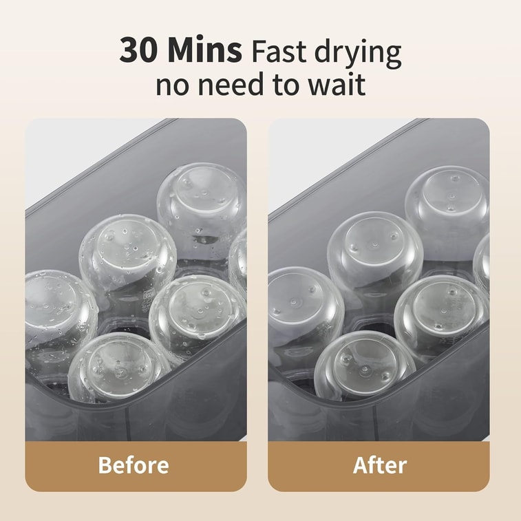 AMZBABYCHEF 4-in-1 젖병 살균기 및 건조기 6