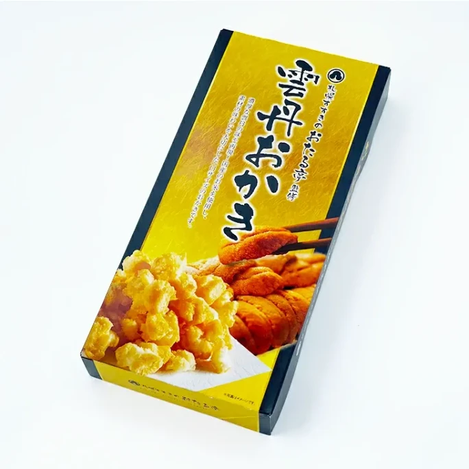 Hokkaido Delivery Sapporo Susukino rice crackers sea urchin flavor 3bags