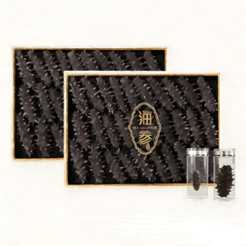 Dalian deep-sea wild sea cucumber, nutritious sea cucumber for pregnant women, dried sea cucumber, 250/box