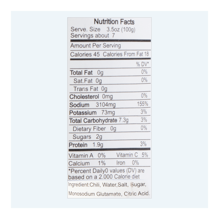 Piment haché, 700g 5