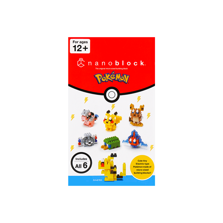NANOBLOCK ミニナノシリーズ ポケモンタイプ電動セット ビルディングブロック ブラインドボックス 9