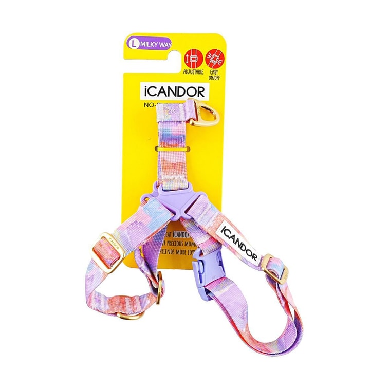No-Pull Pet Dog Harness Milky Way L Neckline16.1~20.1in Chest20.1~25.2in 18~29lb 15