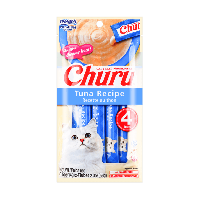 Churu for Cats Purees Tuna Recipe 4ct