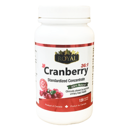 Cranberry Standardized Concentrate 120Capsules