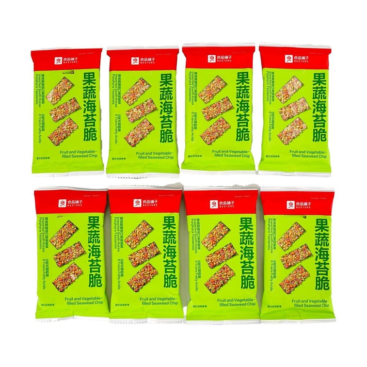Fruit And Vegetable-Filled Seaweed Chip 1.35oz 4