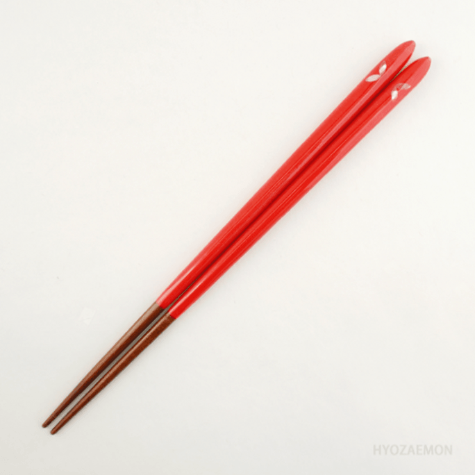 Japan Dishwasher-Safe Chopsticks Moon Drop Leaves -Medium