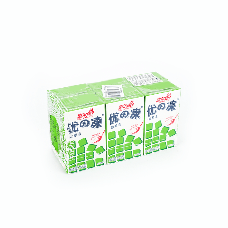 惠尔康 冻凉粉 仙草冻吸吸果冻 248g*6盒 3