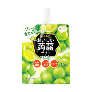 Jelly Konjac saveur raisin muscat 5.3oz【Contient des fibres alimentaires】【Contient du glucose】