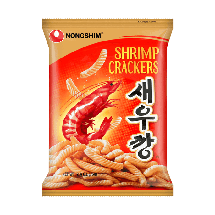 Shrimp Crackers Light, Airy, Crispy Seafood Snack, 2.64oz [Jennie's Pick]