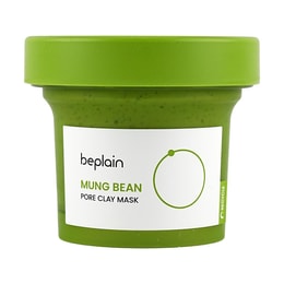 韩国BEPLAIN碧菲音 绿豆酵素清洁泥膜面膜 深层清洁毛孔油脂 绿豆沙冰淇淋质地 120ml