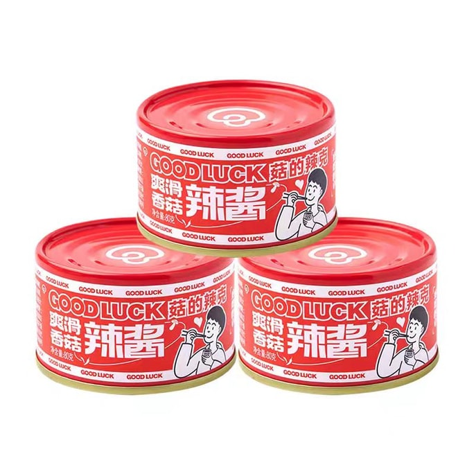 Smooth mushroom chili Sauce 80g*6 cans