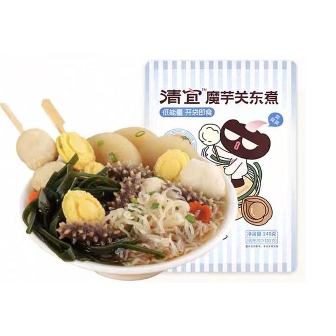  Instant konjac oden 240g [Japanese flavor] [The same taste as in convenience stores]
