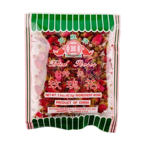 双鲤牌 特级玫瑰花 42.5g