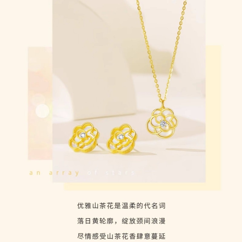 Camellia Shell Necklace Sterling Silver Women's Luxury Design Chic Chanel-Inspired Birthday Gift for Mom Camellia Necklace Single-Piece Set