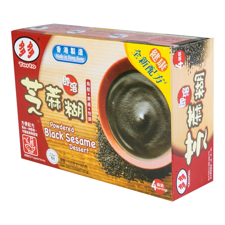 香港多多TORTO 即溶芝麻糊 160g 3