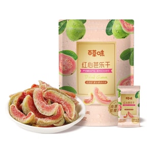 백초미 홍심 구아바 말린 과일 80g 구아바 과일 말린 과일